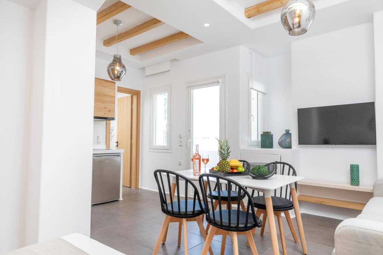 Naxos Downtown Apartments & Suites Naxos City Bagian luar foto