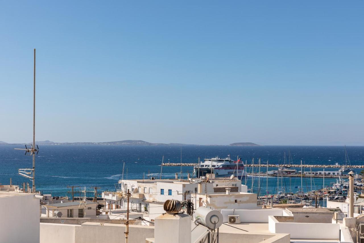 Naxos Downtown Apartments & Suites Naxos City Bagian luar foto